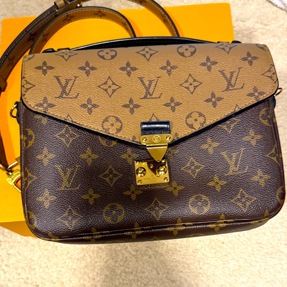 Louis Vuitton Petit Métis Reverse Monogram Crossbody Bag